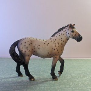 Schleich Knabstrupper stallion horse - Retired, 2010